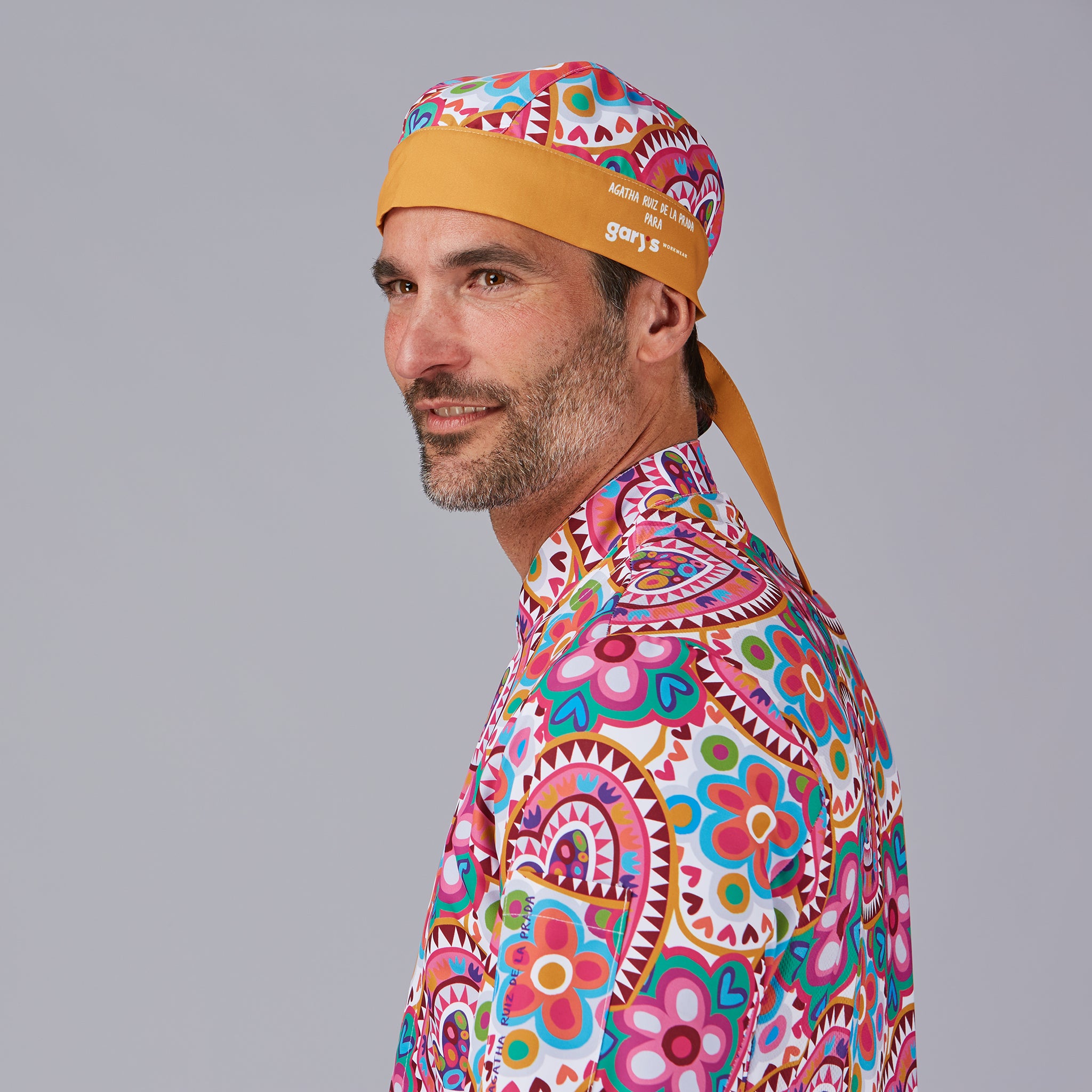 Bandana Gary's Pirata Agatha rose microfibre TU