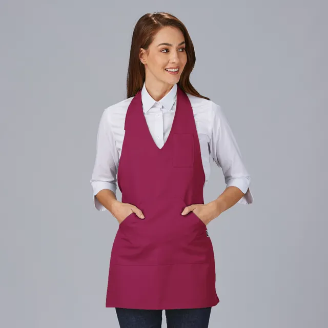 Gary's Bistro 80x65 tablier serveur noir poche centrale