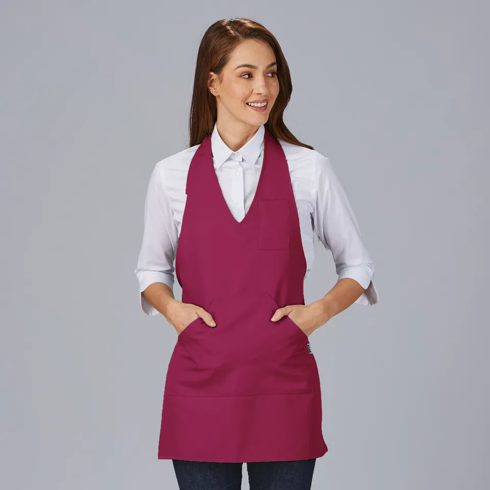 Gary's Bistro 80x65 tablier serveur noir poche centrale