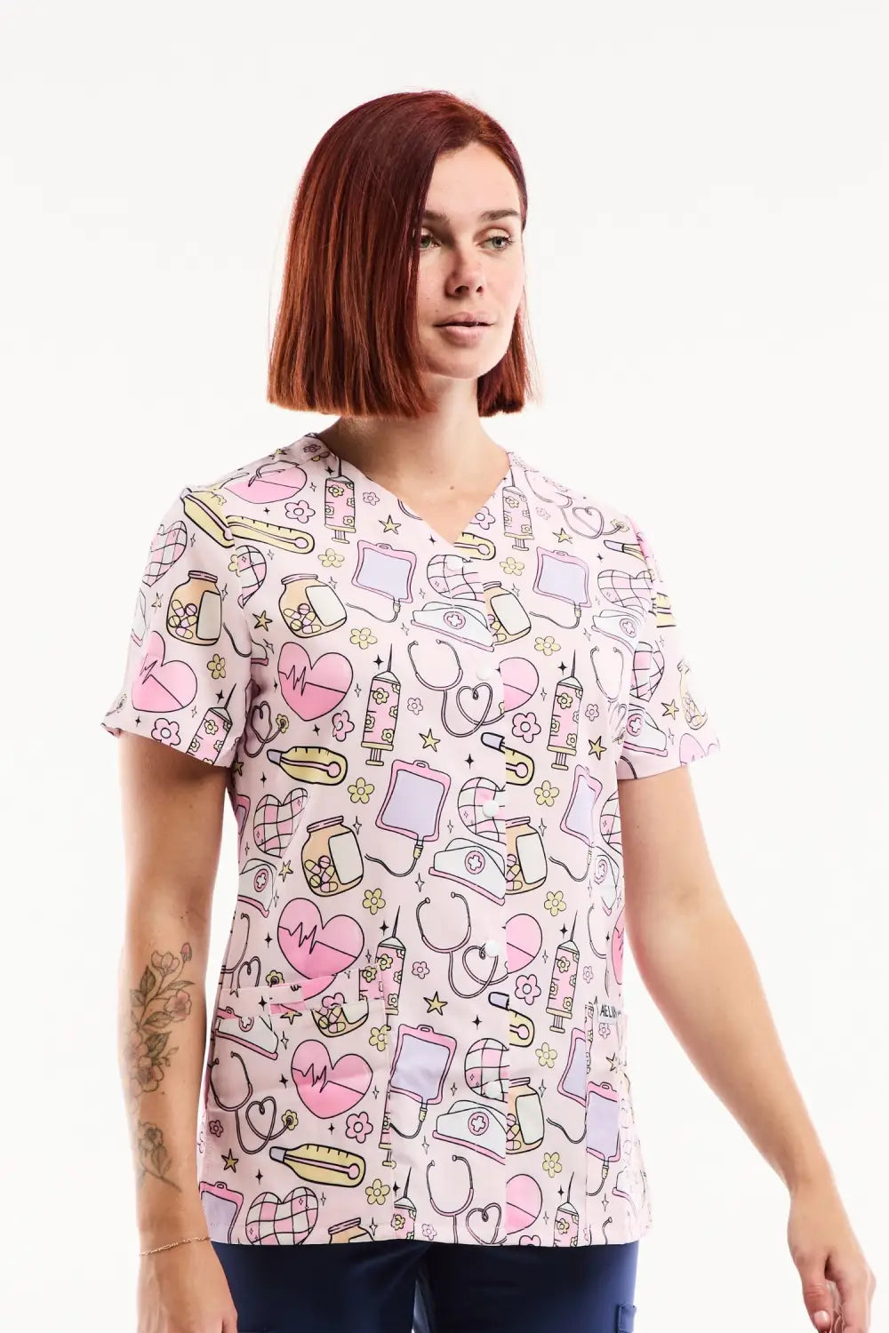 Aelin Serena Icônes Santé Blouse Médicale Femme Stretch