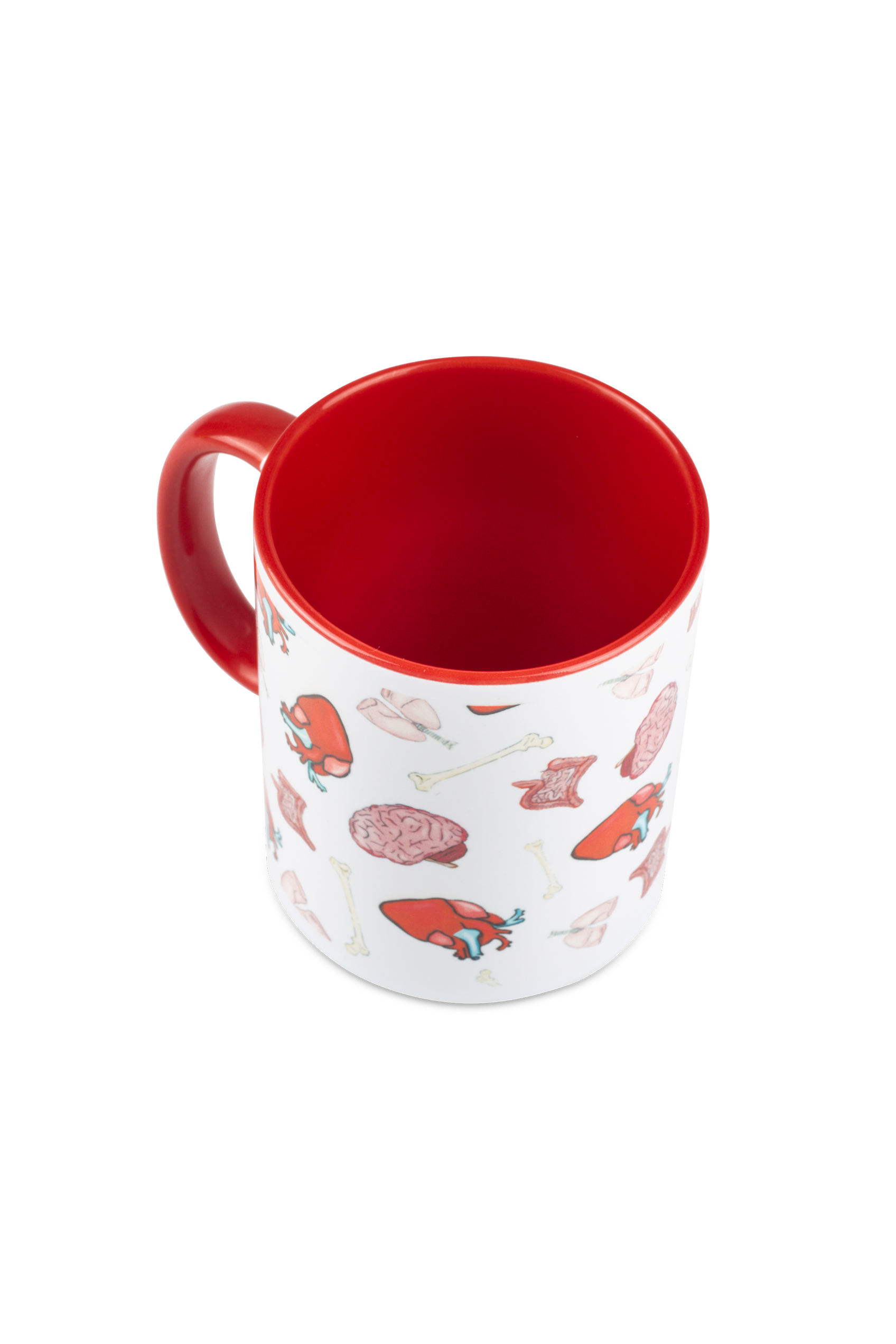 Enfermania Organs Collection mug céramique rouge 350 ml