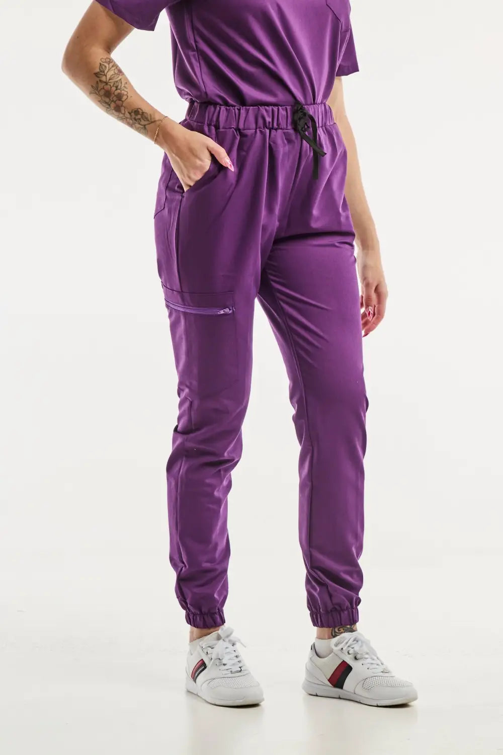 Aelin Slimfit NEW pantalon médical violet