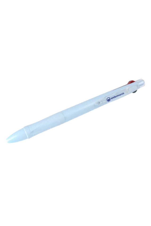 Enfermania stylo gel 3 encres pastel rose bleu lavande