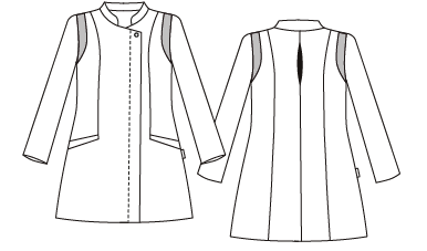 GARY'S Nora Blouse femme pistache vetement medical