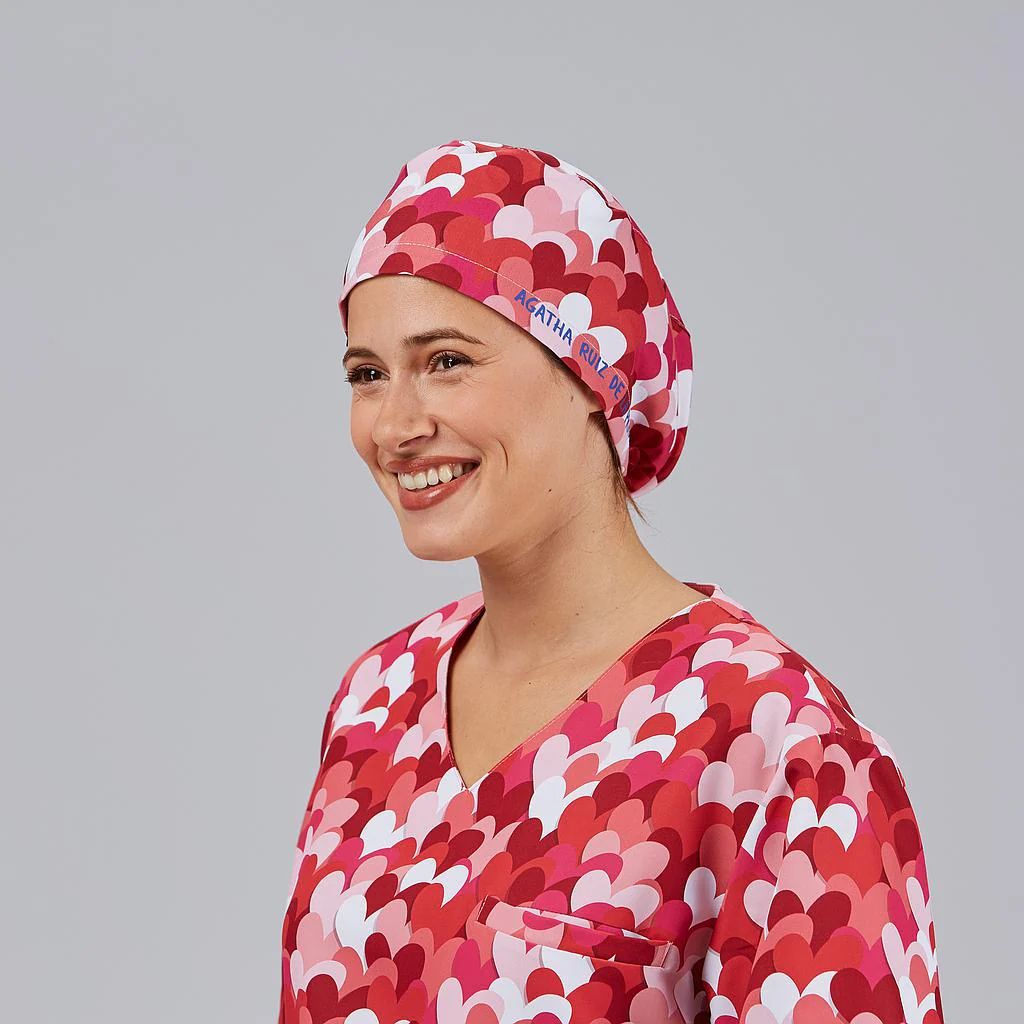 GARY'S Agatha calot chirurgien cuore bleu microfibre UD