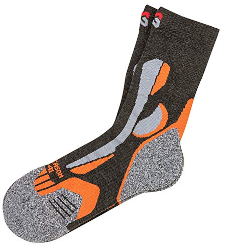Würth MODYF Toutes Saisons chaussettes de travail gris orange 42-44