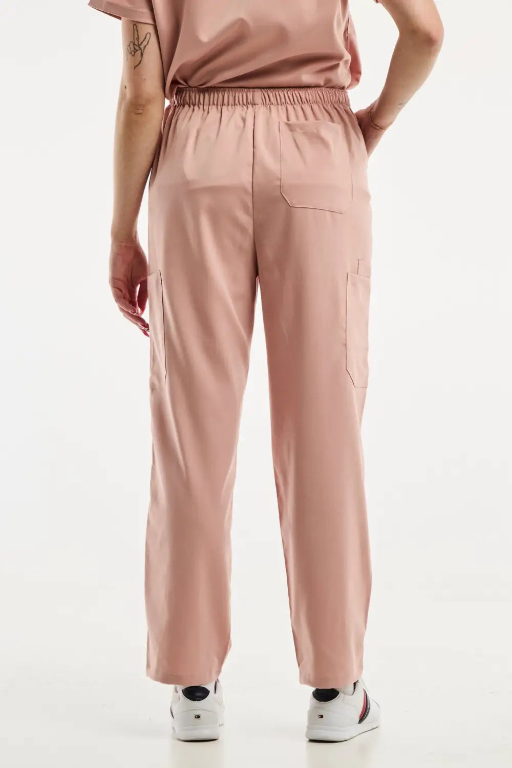 Aelin EMMA tenue médicale Femme Rose clair stretch poches
