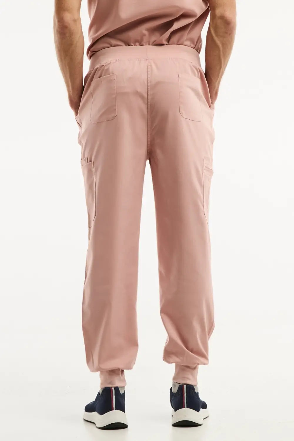 Aelin LUCA Jogger tenue médicale homme rose clair tunique