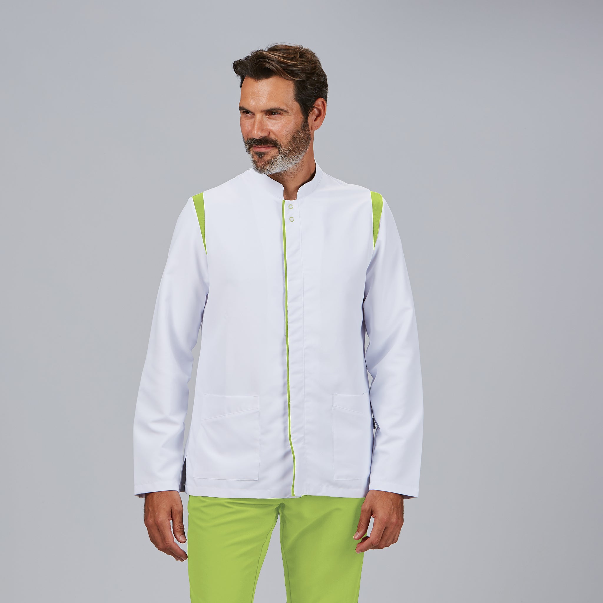 GARY'S Gorka blouse médicale homme pistache microfibre