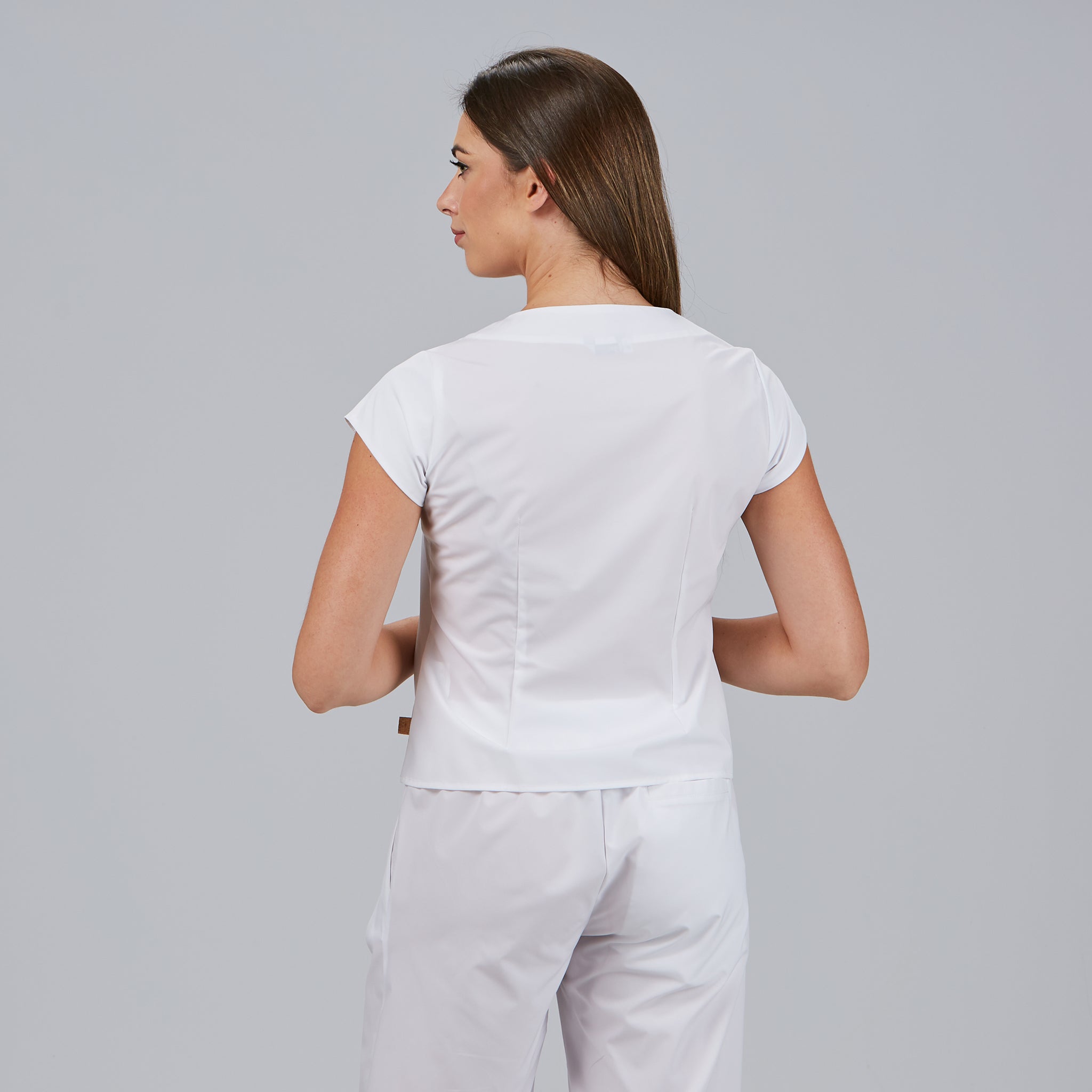 GARY'S Petra blouse femme noire manches courtes recyclée