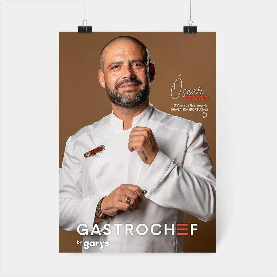 Gary's Gastrochef Poster Óscar Geadas A2 Couleur