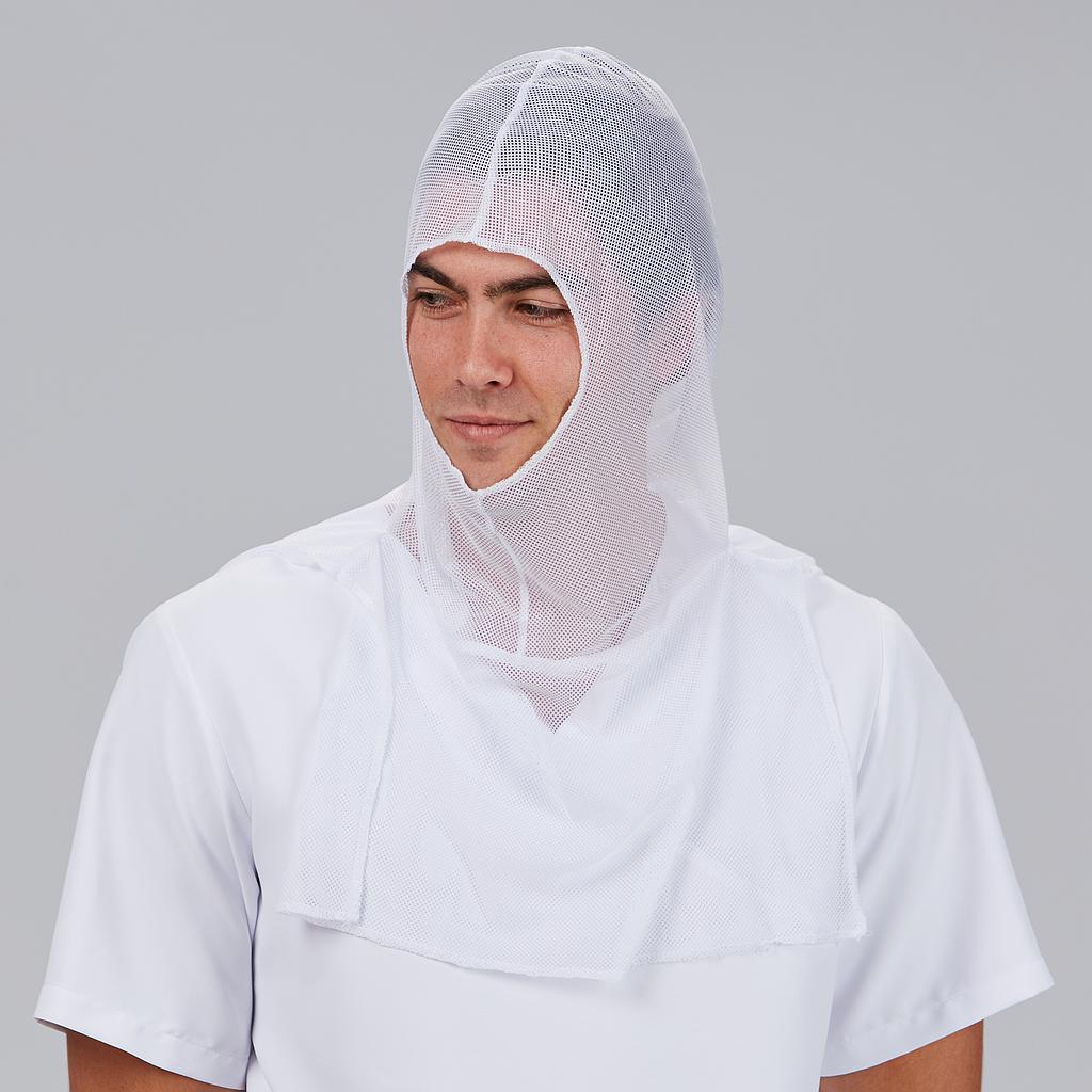 Gary's Caps Cagoule Maille Blanche - Lot 6