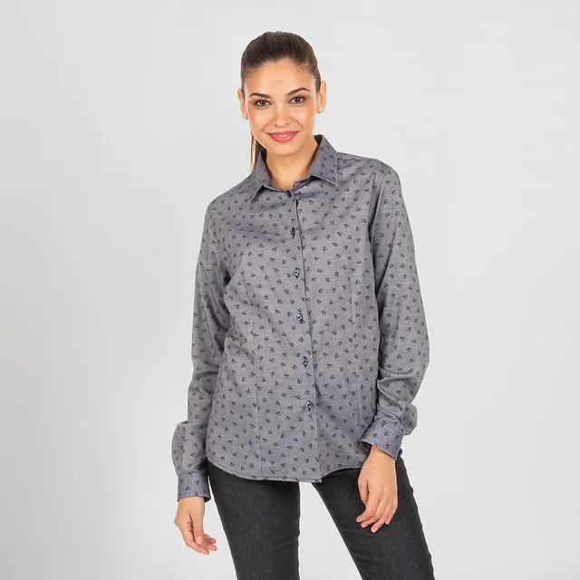 Gary's Shirts chemisier femme Norma vélos coton
