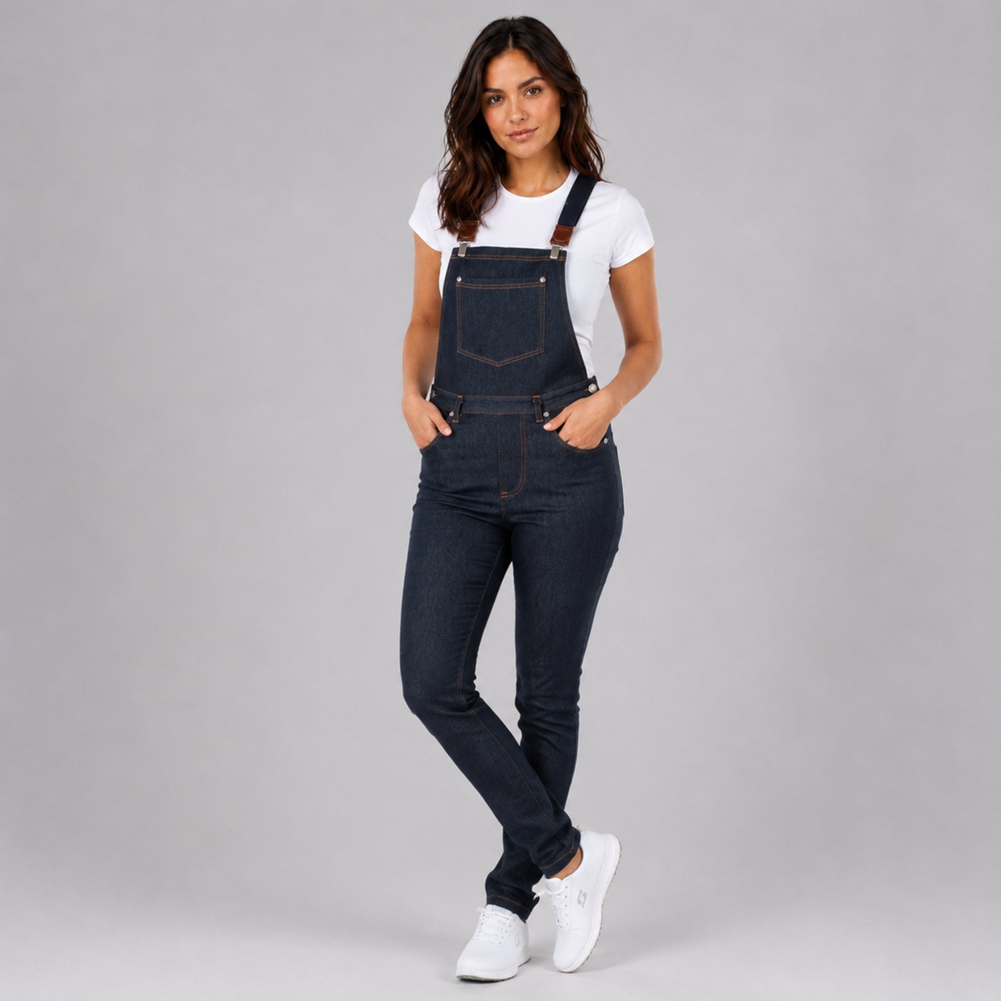 Gary's Denim salopette travail unisexe stretch