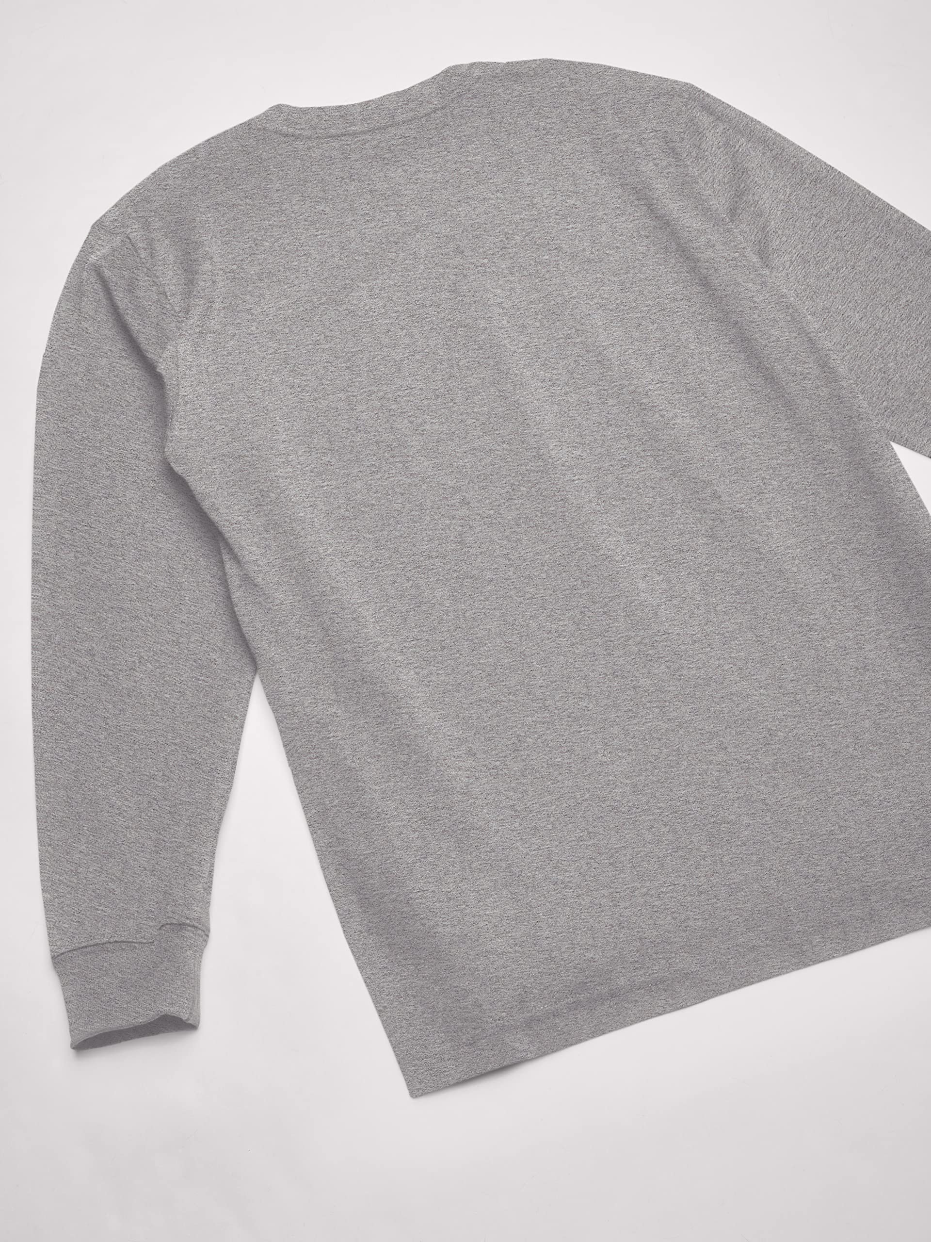 Dickies T-shirt manches longues gris chiné XL coton