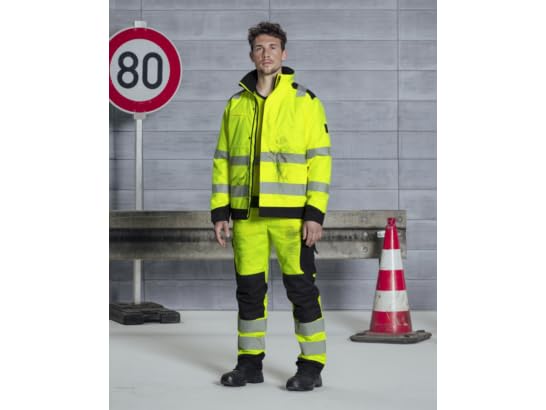Würth MODYF Fluo Parka Jaune Fluo L classe 3 hiver