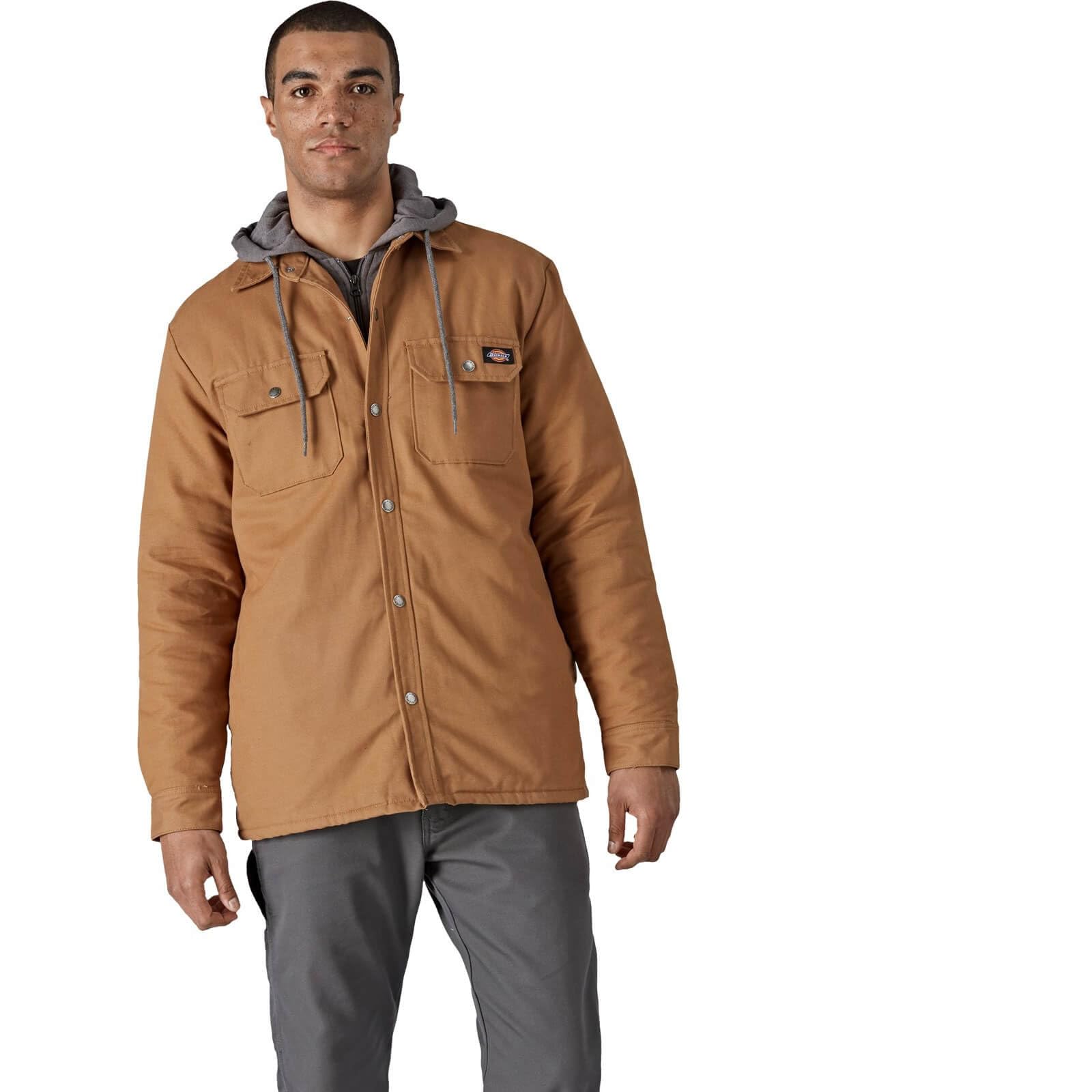 Dickies Duck veste polaire à capuche brun duck M
