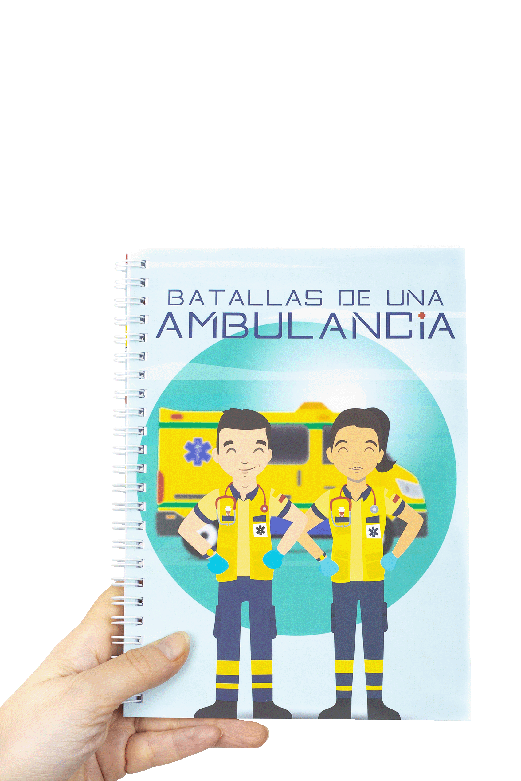 Enfermania Papelería Batallas carnet A5 50 pages spirale