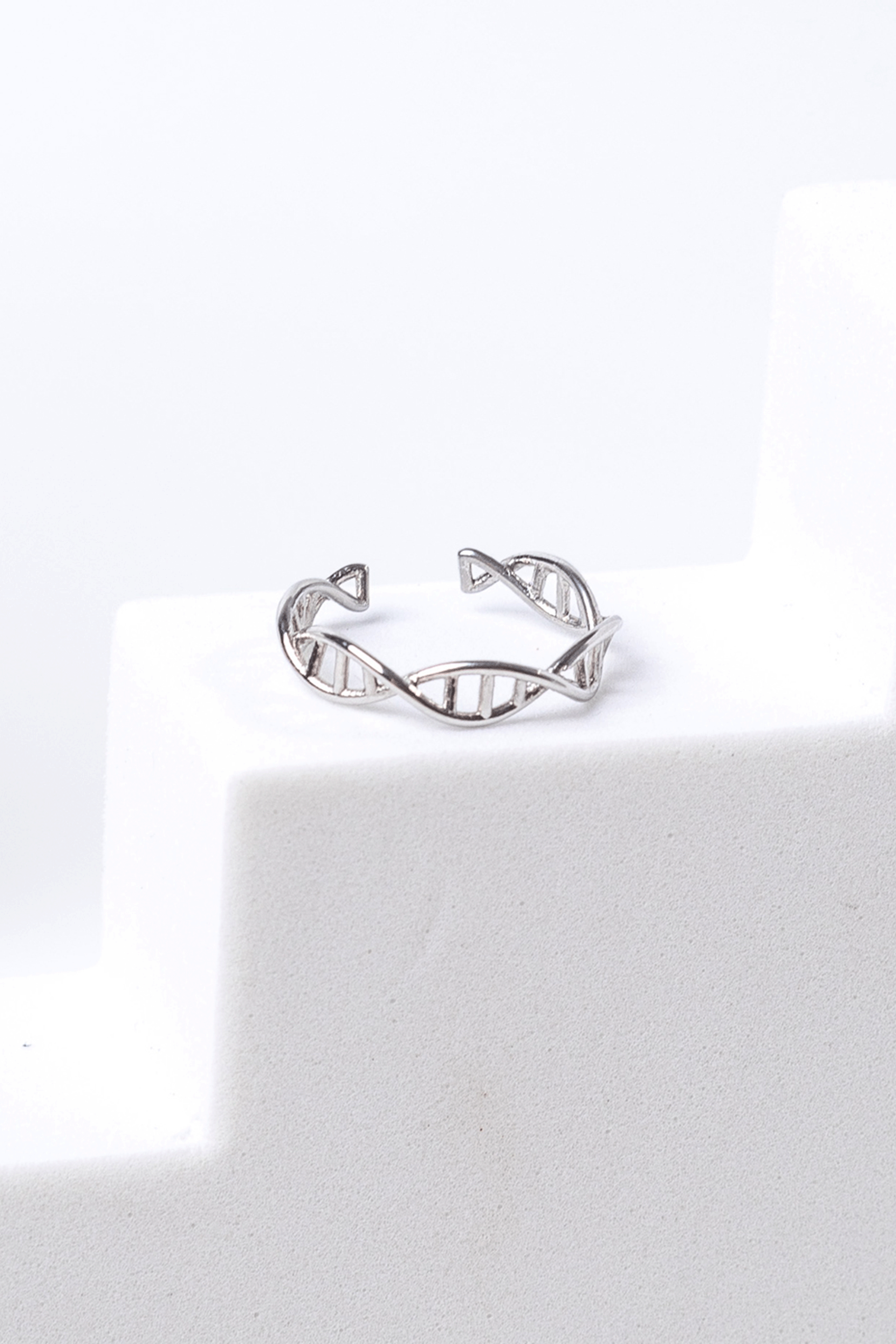 Enfermania Accesorios ADN bague acier taille S argent