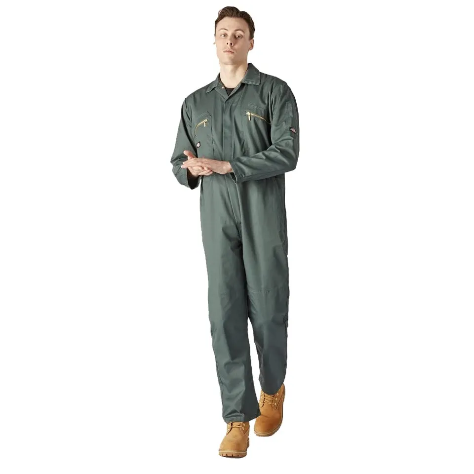 Dickies Redhawk Combinaison Travail Coton Vert Lincoln 3XL