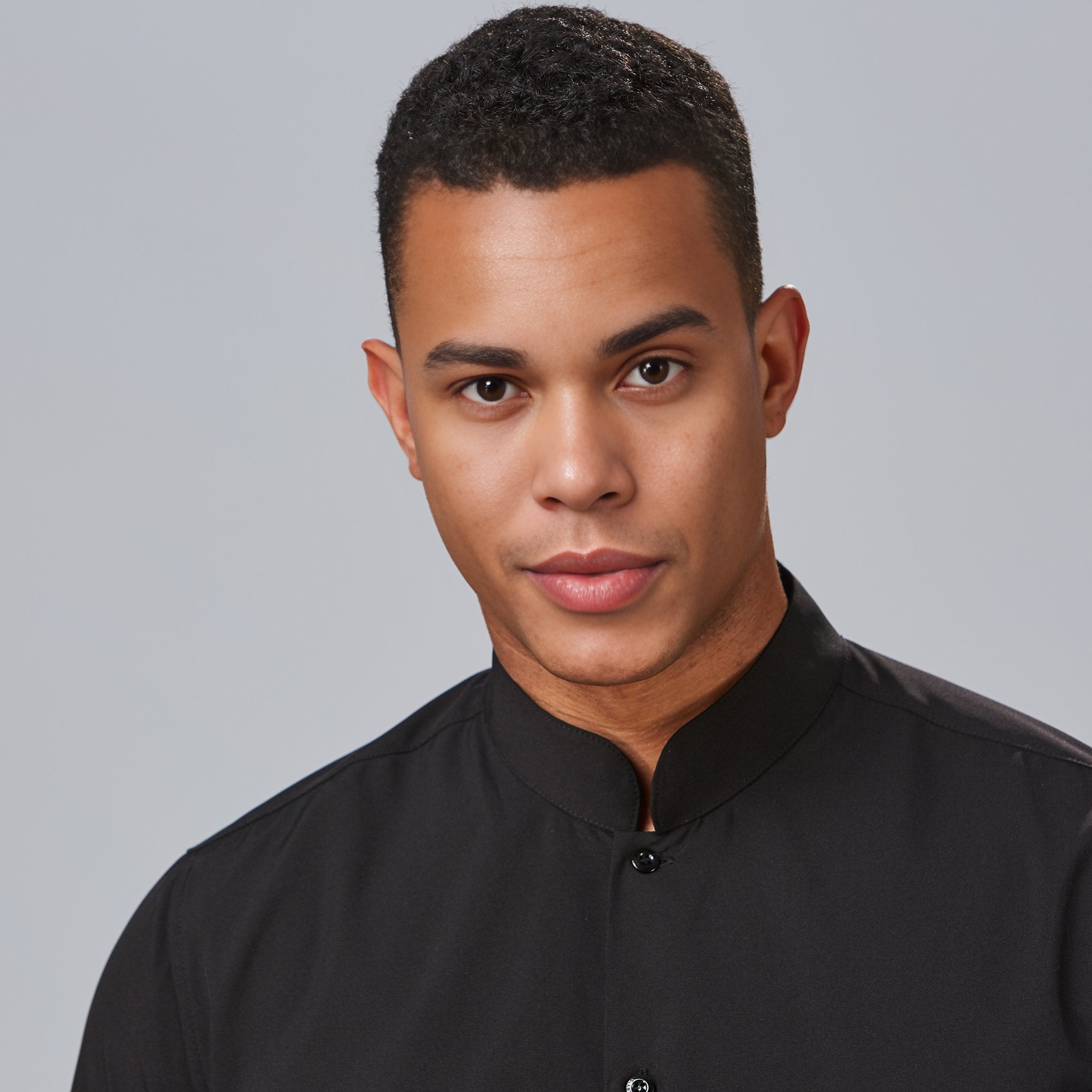 Gary's Shirts Matteo chemise slim homme 001 noir
