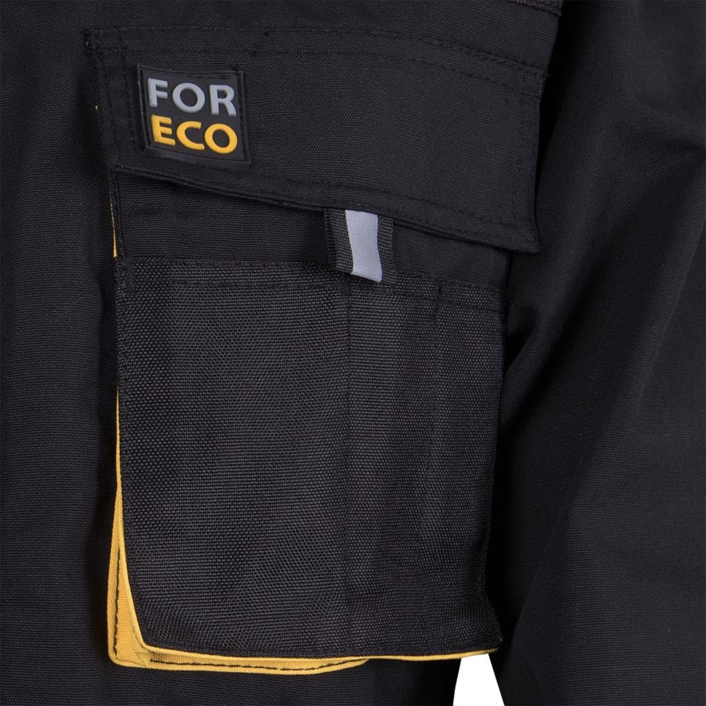 Reis Foreco-J veste travail L acier-noir-orange 260g