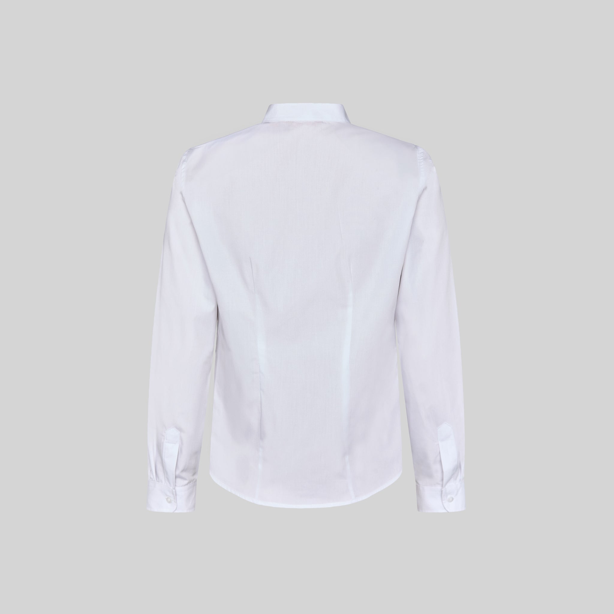 Gary's blouse femme col mao noir manches longues à poche