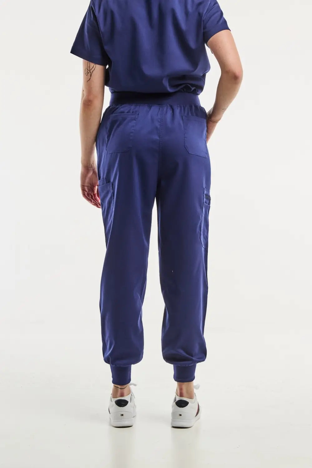 Aelin EMMA Jogger pantalon médical femme bleu marine