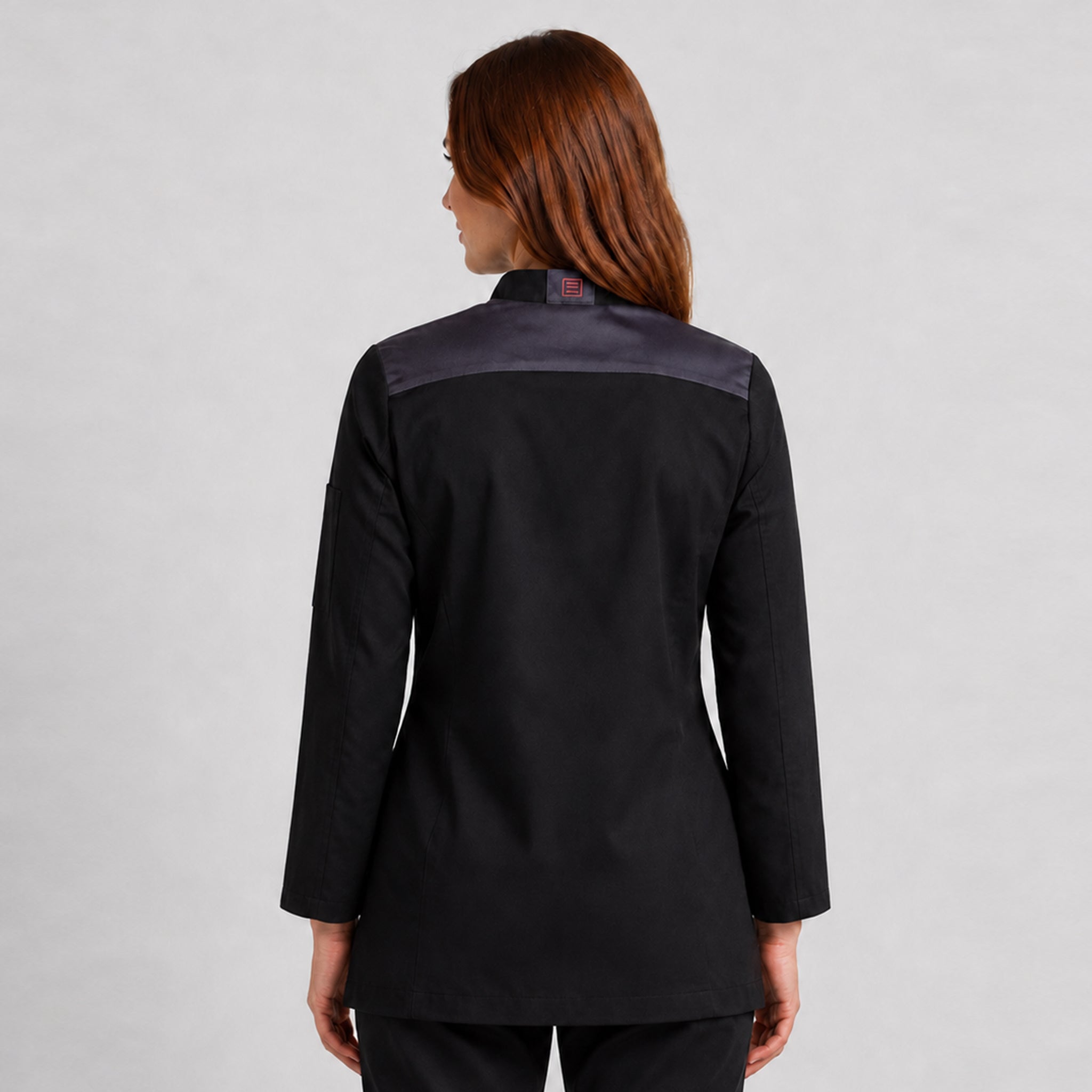 GARY'S Artemisa veste de cuisine blanche manches longues
