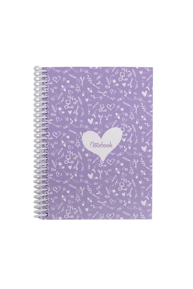 Enfermania Sweet Lavanda carnet A6 poche 50 pages