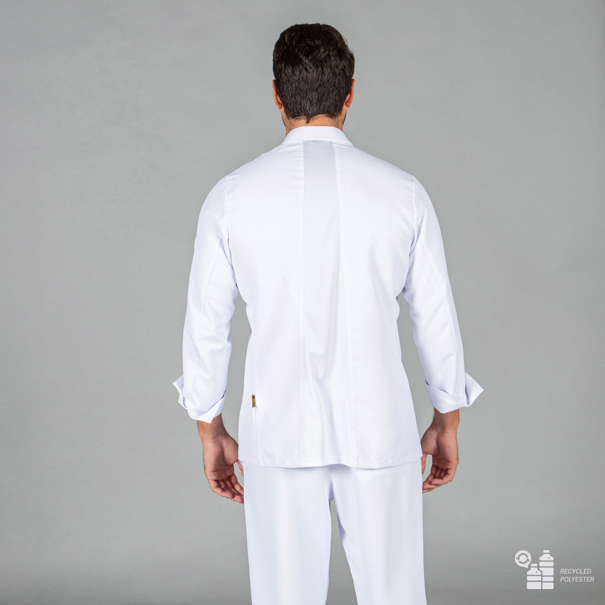 Gary's Arias veste cuisine unisexe blanche recyclée
