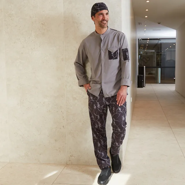 GARY'S pantalon microfibre imprimé avocado unisexe