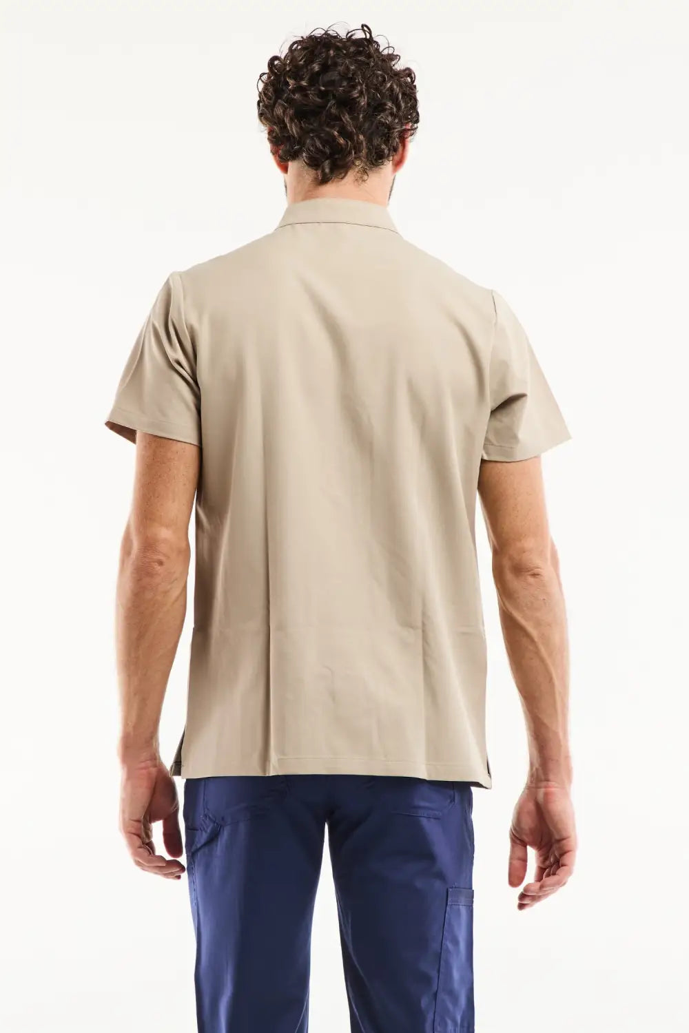 Aelin Noah blouse médicale homme sable stretch