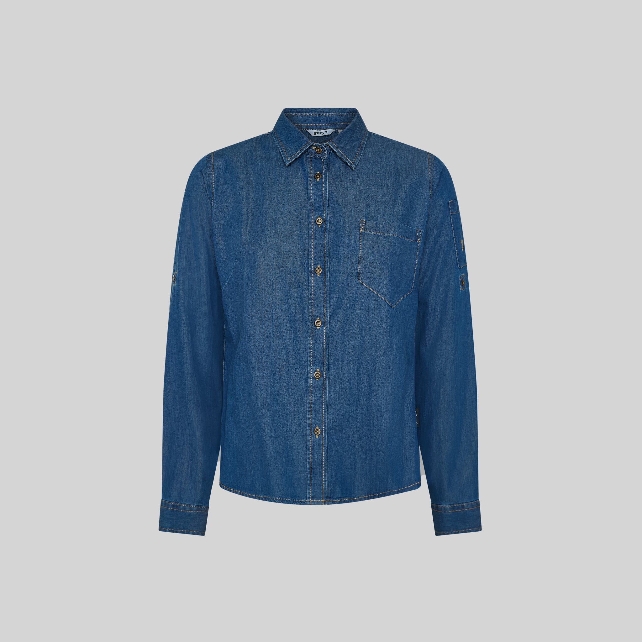 Gary's Valeria chemise denim femme tejano lavé XS-3XL