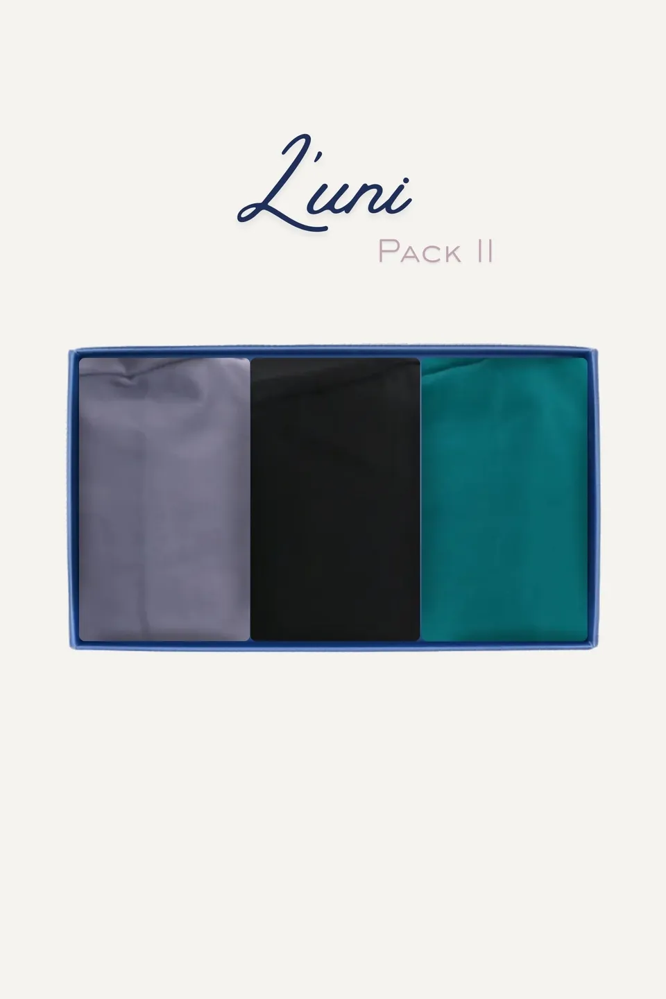 Aelin Paris pack 3 calots bloc unis L’uni II lavable