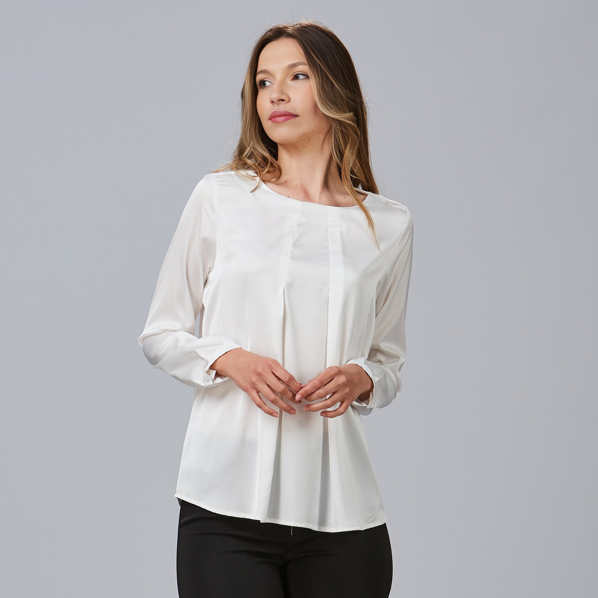Gary's Telma blouse femme noire XS satin