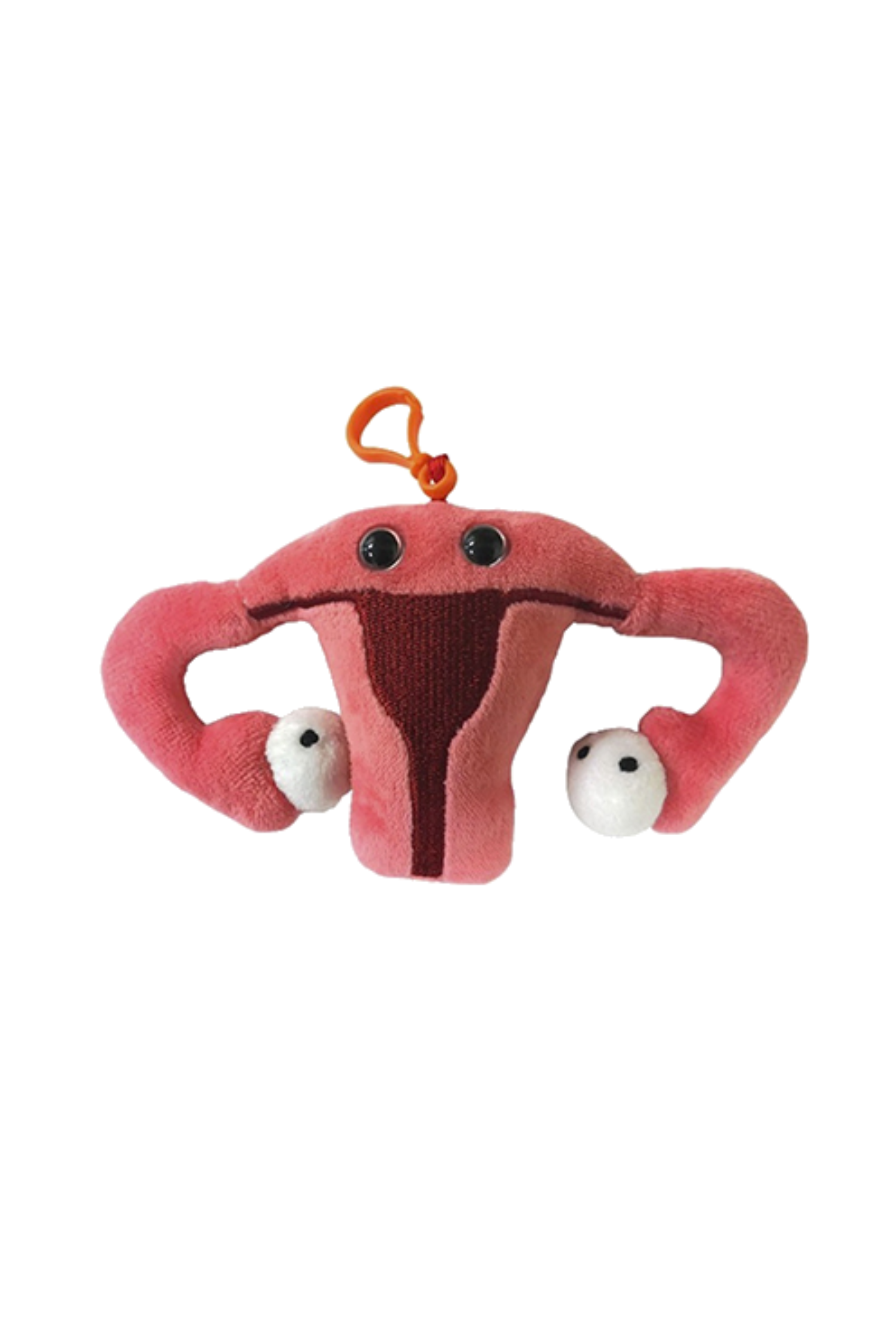 Enfermania Giantmicrobe porte-clés peluche utérus 15 cm