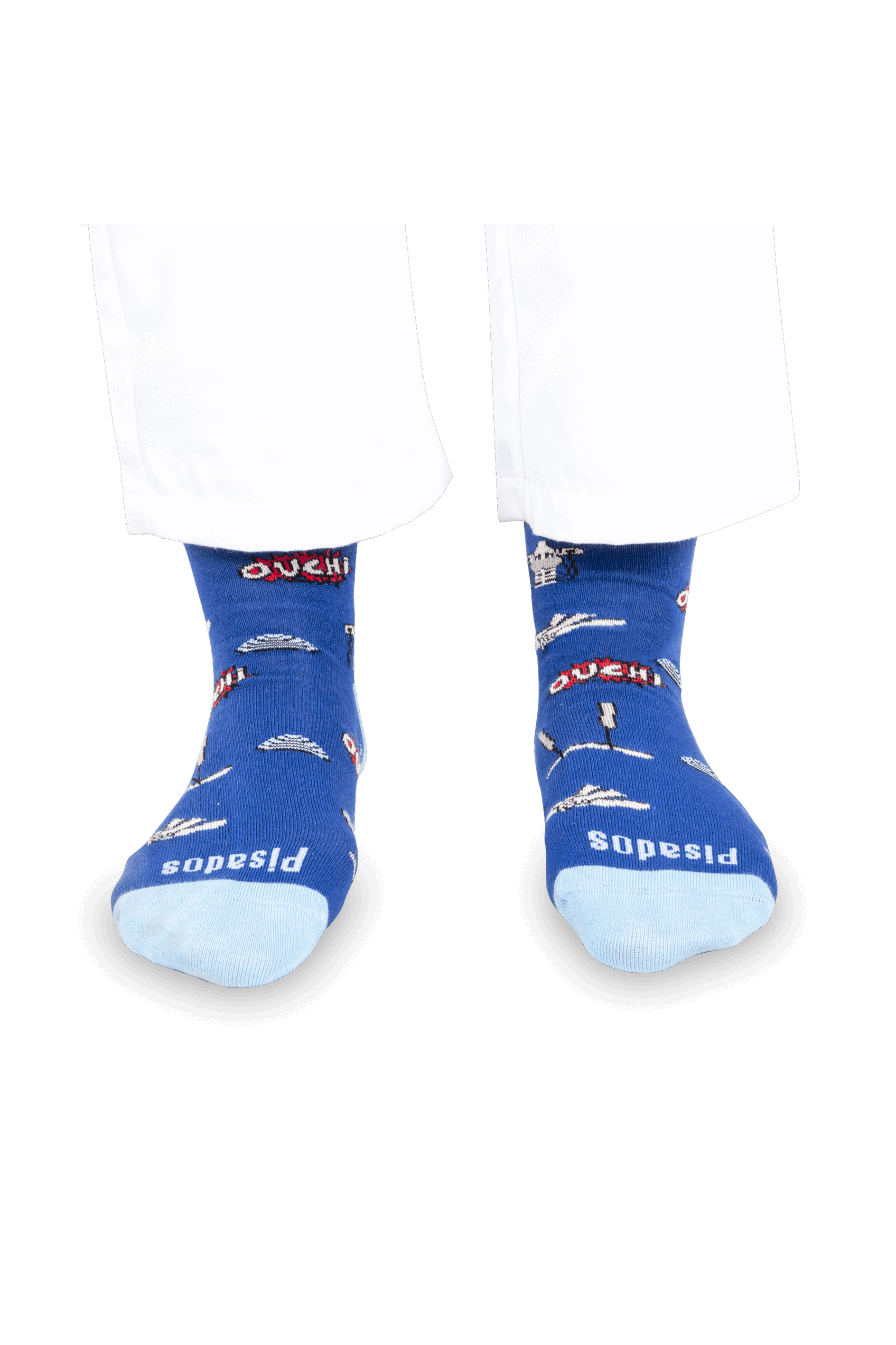Enfermania Ropa chaussettes mi-mollet Fisio coton 36-40