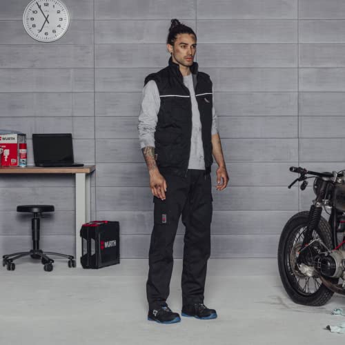 Würth MODYF Classic Gilet travail matelassé noir poches