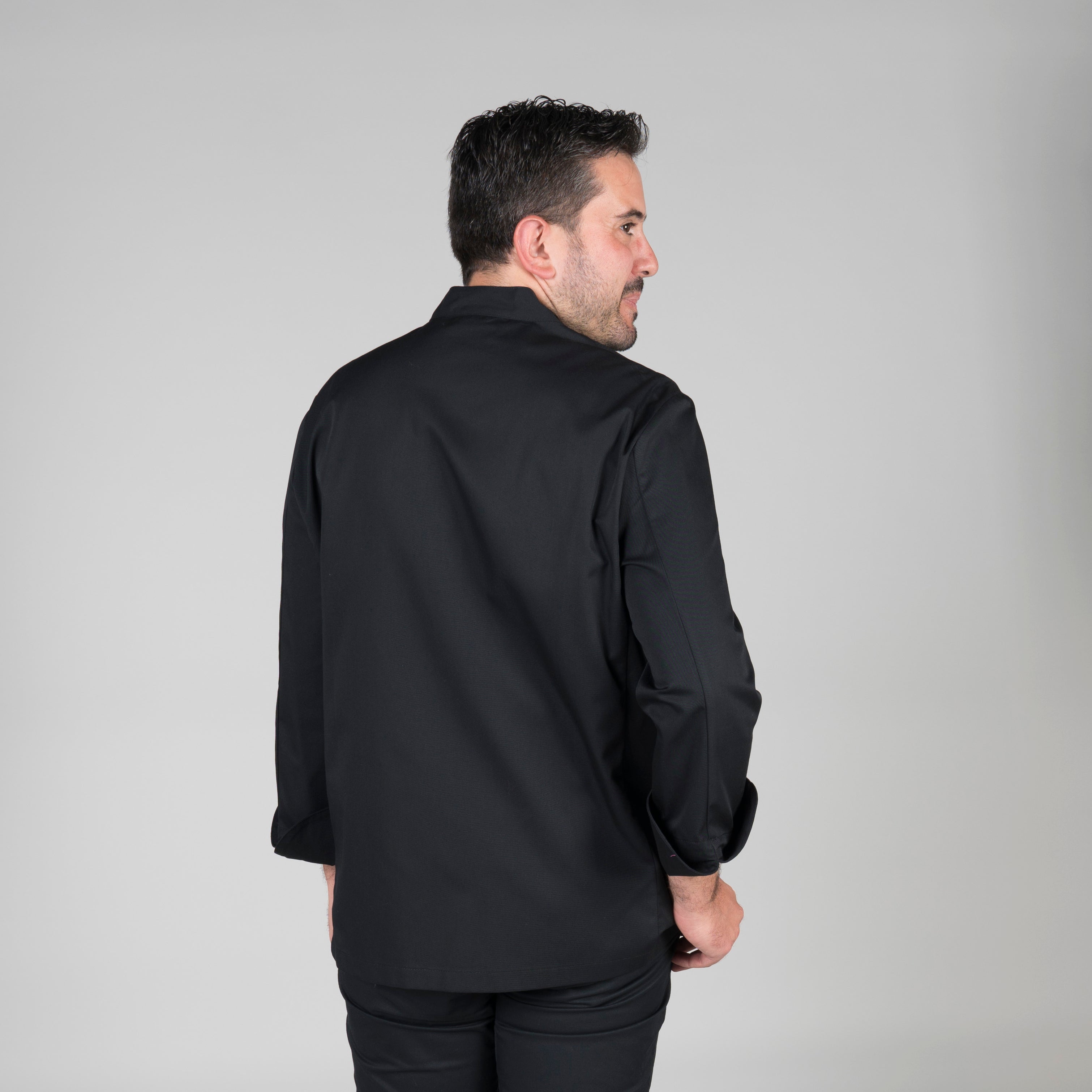 Gary's Florencia veste cuisine noire manches longues