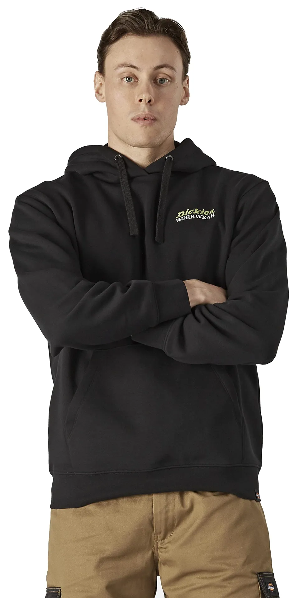 Dickies Stowe Sweat à Capuche Noir Coton Homme L