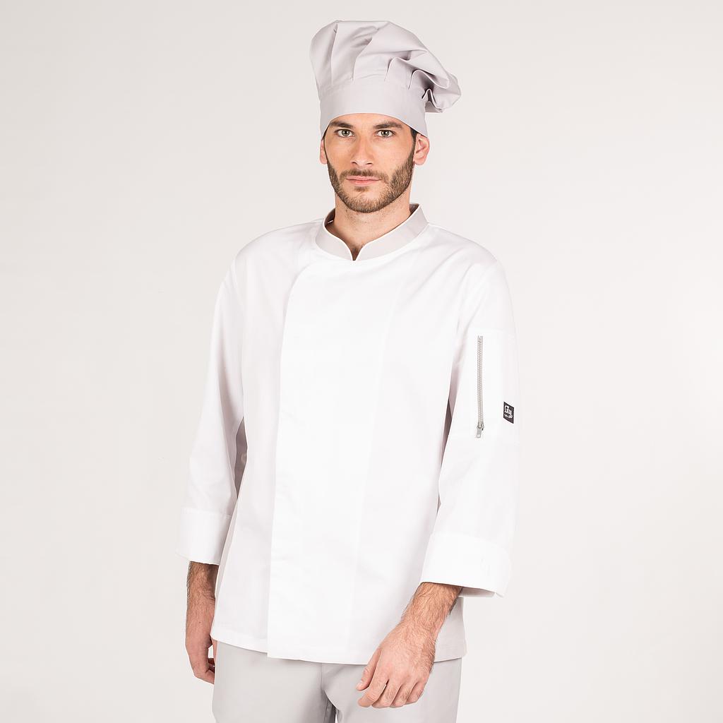 Gary's Cratos veste chef homme blanche coton XS