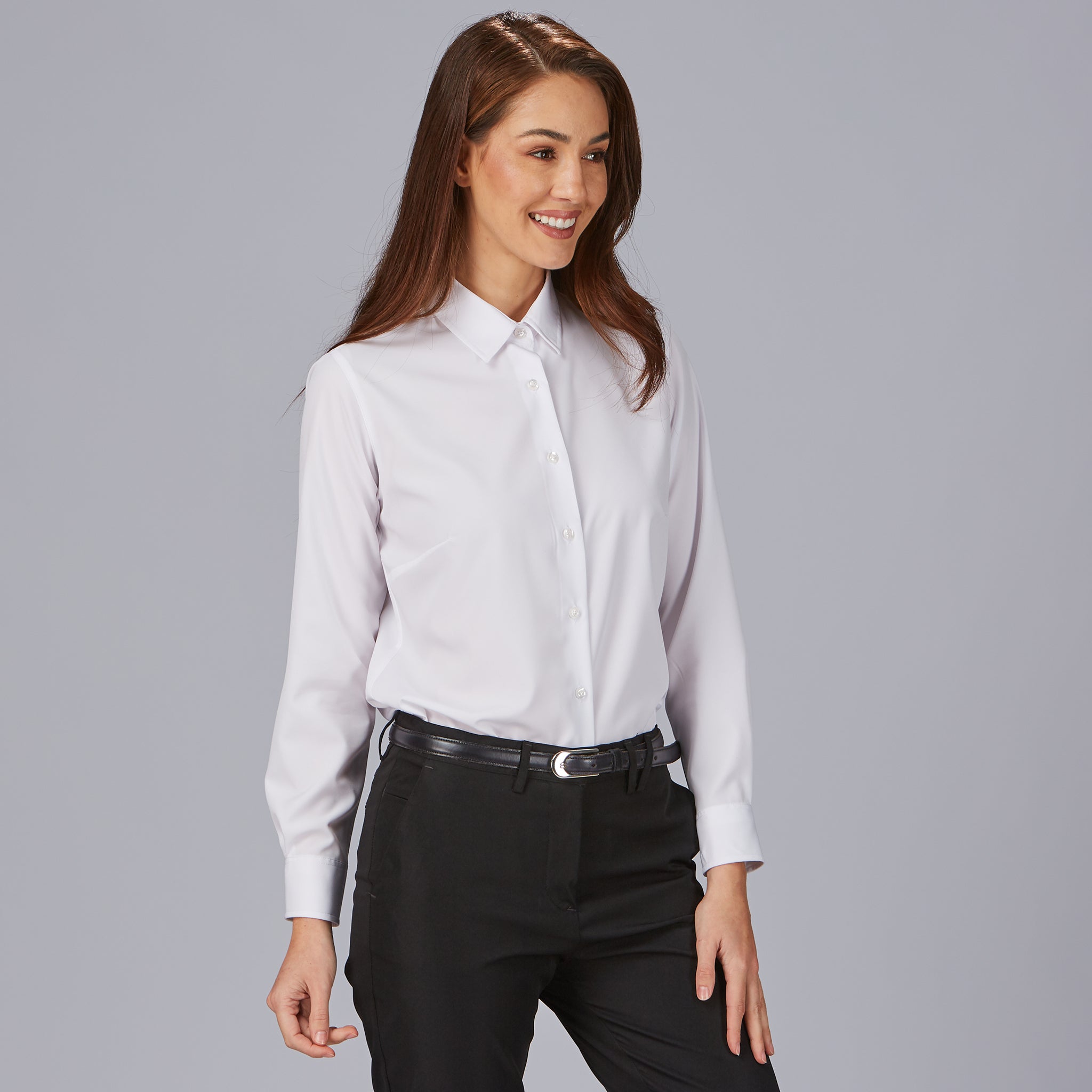 GARY'S Aurora Chemise Femme Noire Stretch
