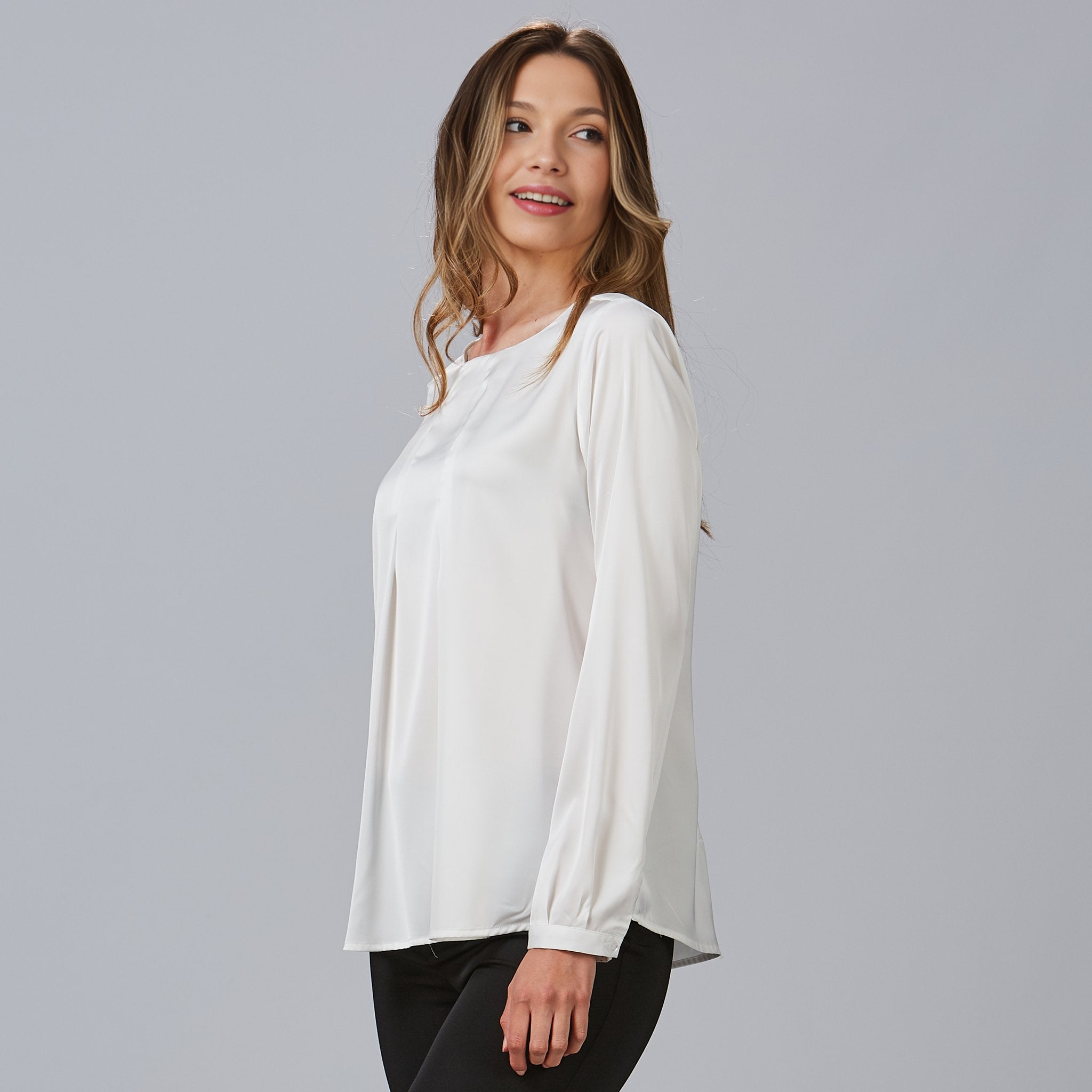 Gary's Telma blouse femme noire XS satin