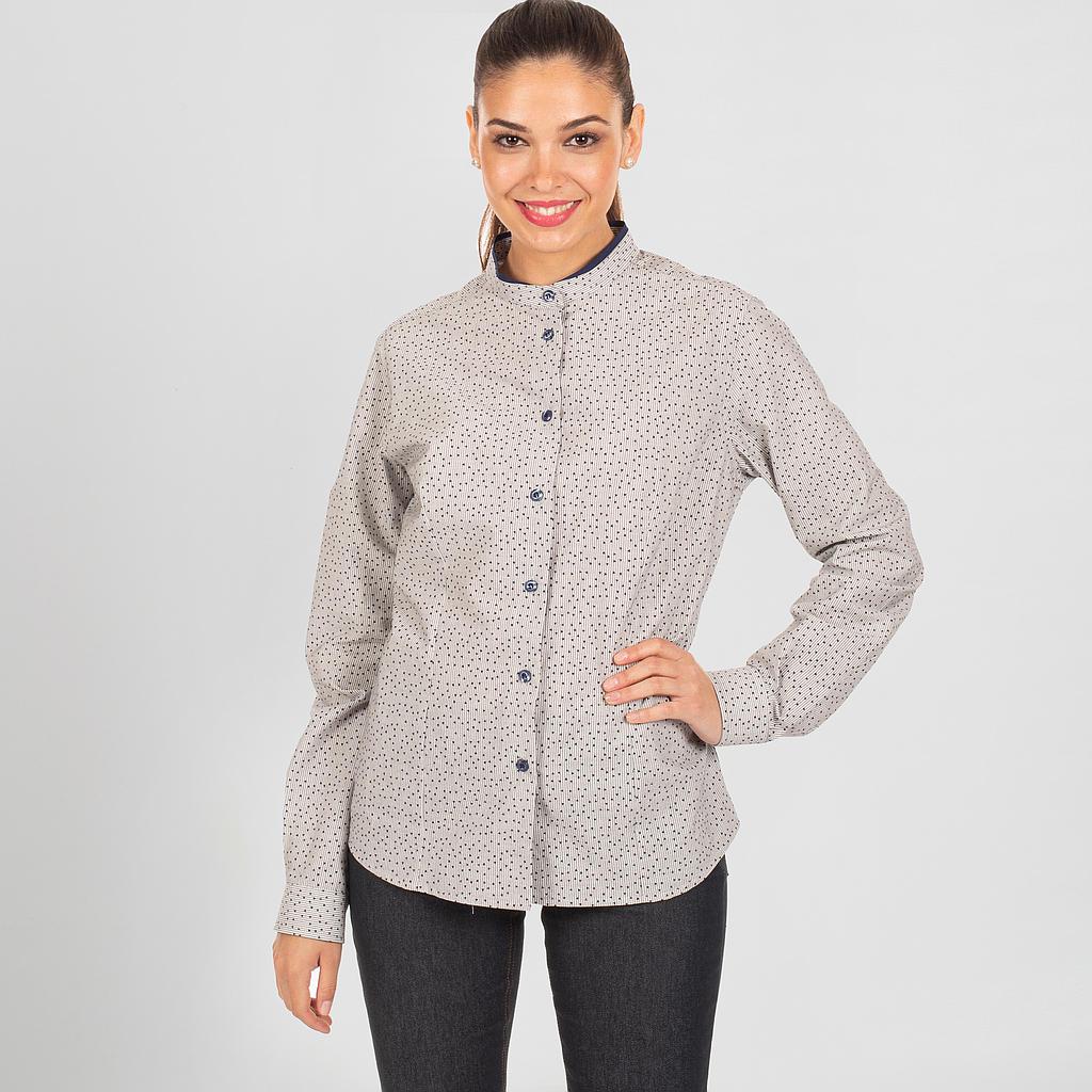 Gary's Shirts Regina chemise femme rayures rouges