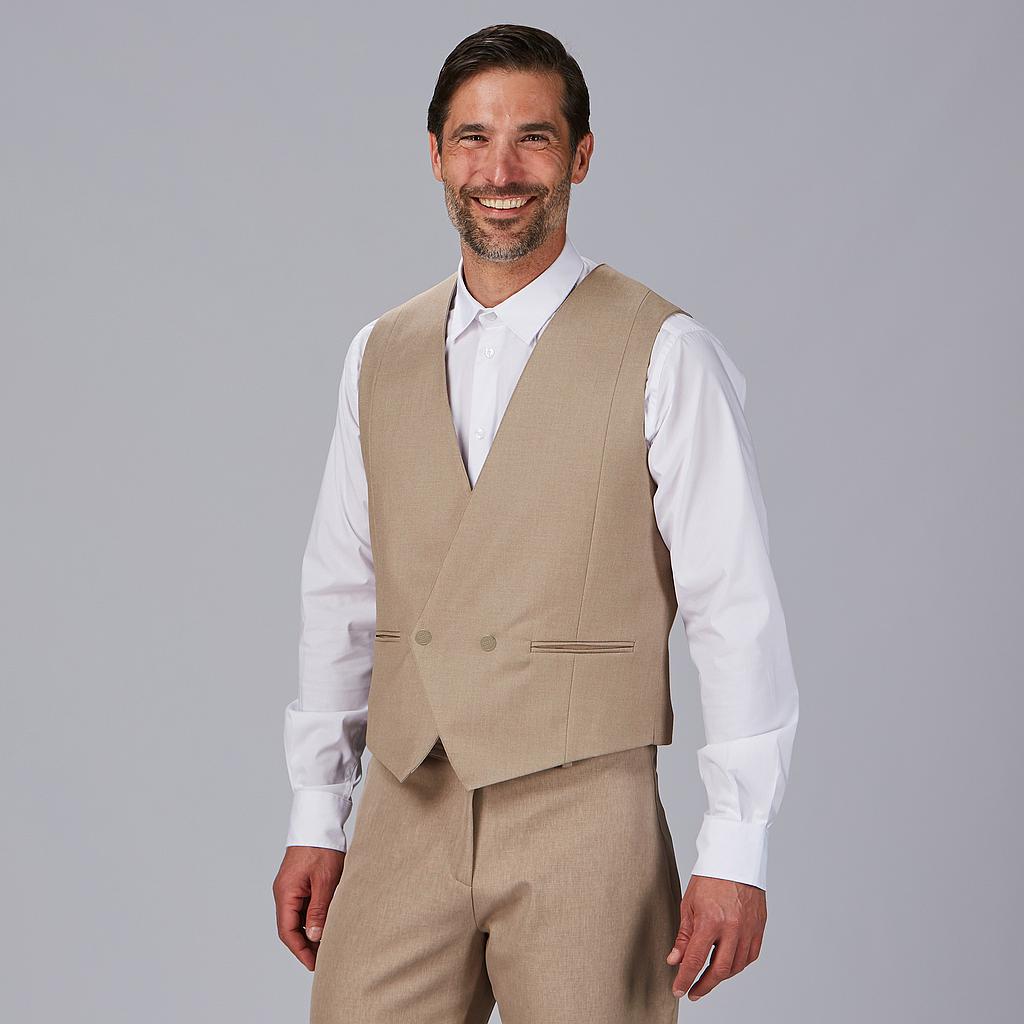 Gary's Pastor gilet homme marine croisé