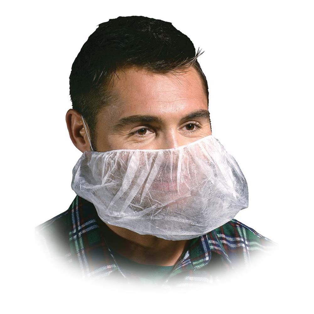 Reis OST25X40 Couvre-barbe blanc lot de 100