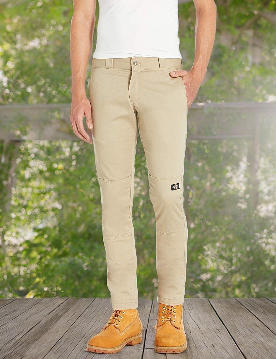 Dickies pantalon de travail genoux doublés noir 40W/32L