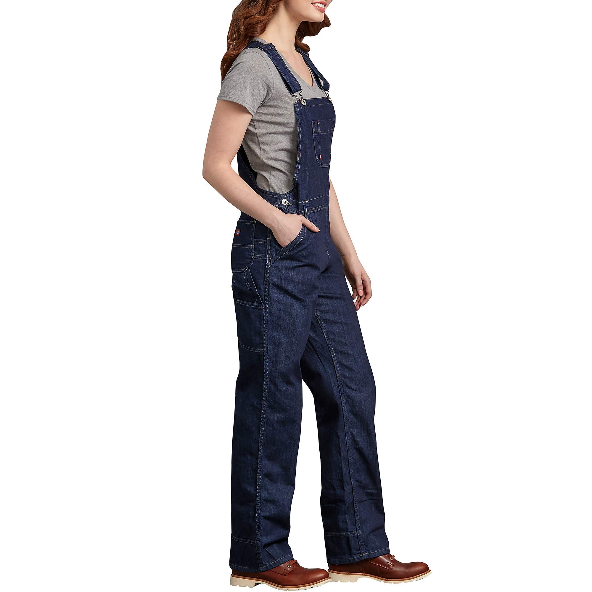 Dickies salopette femme Relaxed Bleu Denim M 8 poches