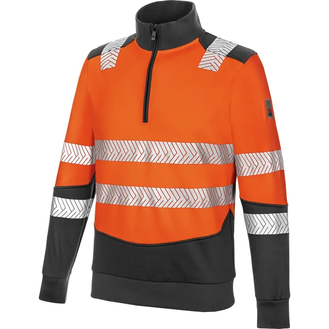 Würth MODYF Fluo sweat zippé haute visibilité orange taille M